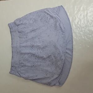 Lululemon lavender and grey athletic skirt sz 12